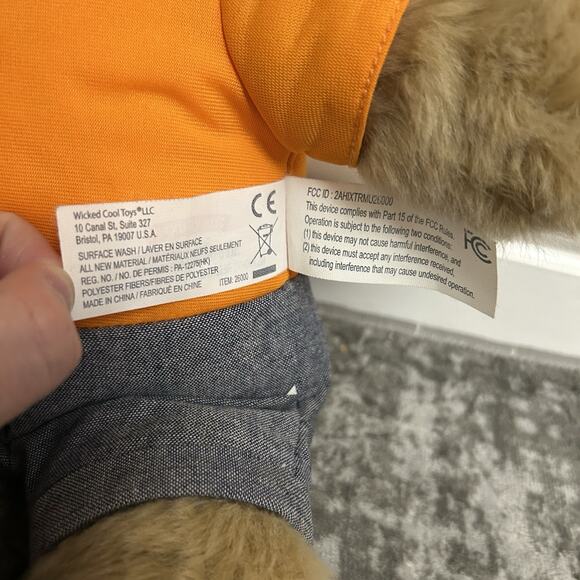 The Original Ken Foisse Teddy Ruxpin Talking And Animated Story Telling Friend - Picture 4 of 13